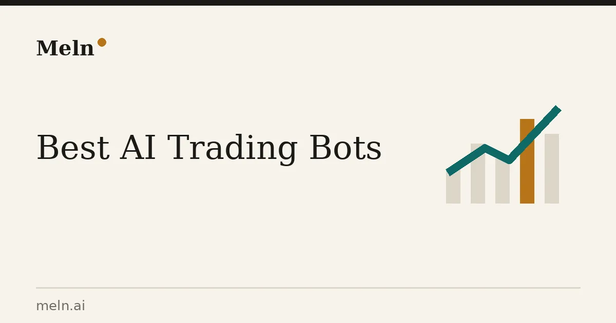 Best AI trading bots guide