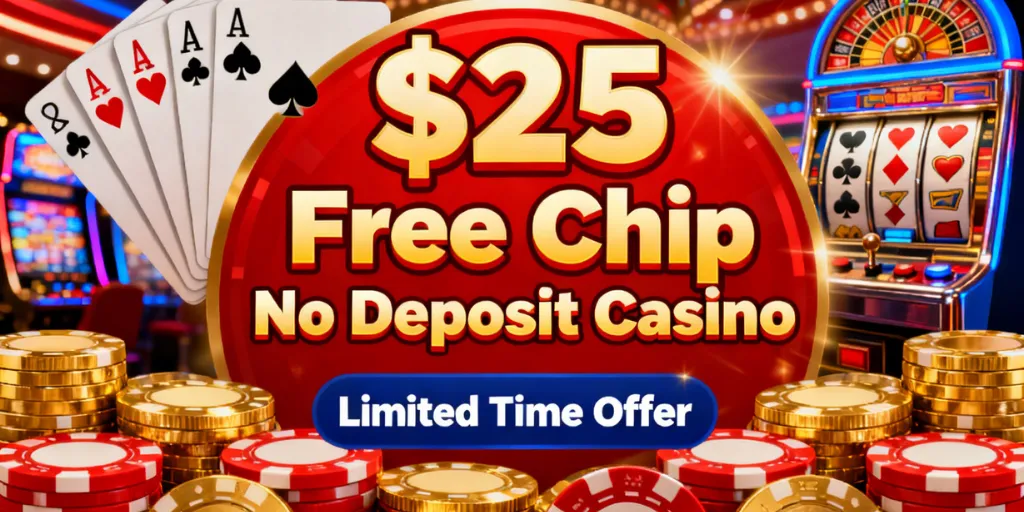 $25 Free Chip No Deposit Casino