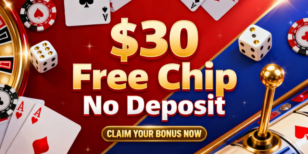 $30 free chip no deposit