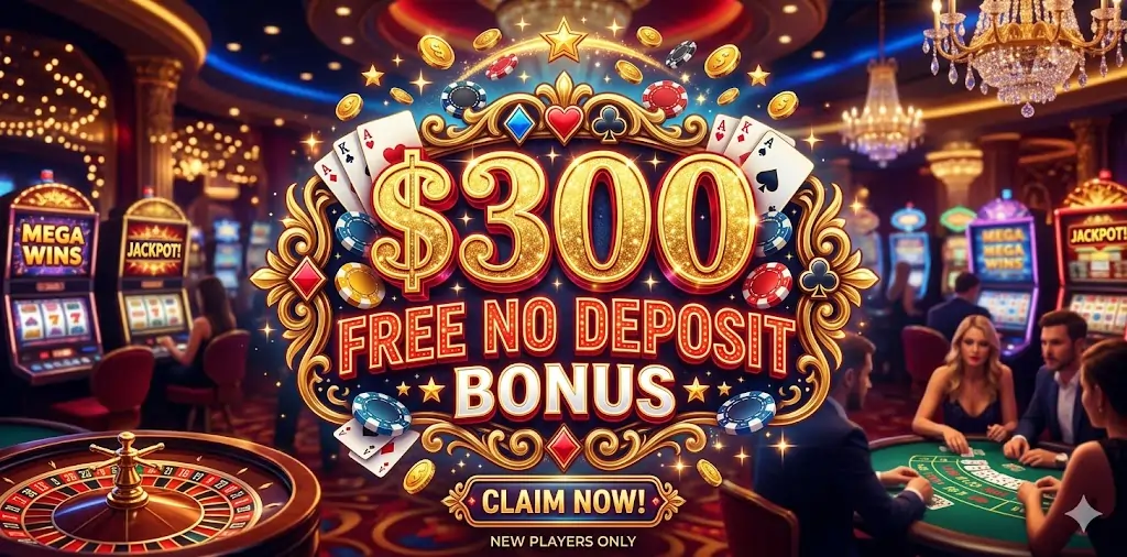 $300 free no deposit bonus