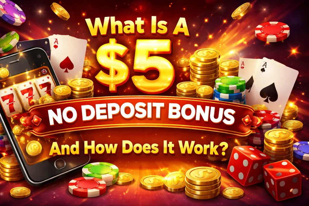 What Is A $5 No Deposit Bonus And How Does It Work?