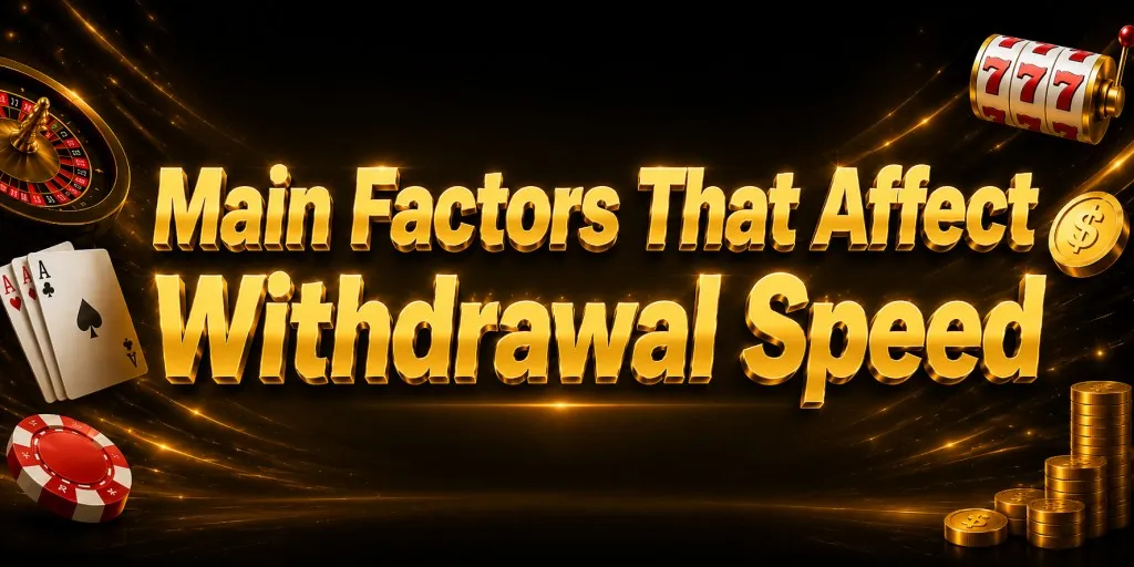 Main Factors That Affect Withdrawal Speed