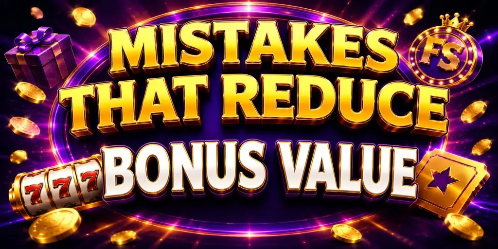 Mistakes That Reduce Bonus Value