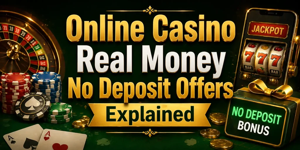 Online Casino Real Money No Deposit Offers Explained