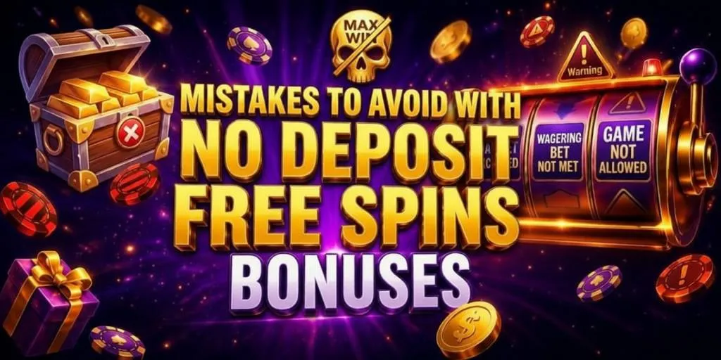 Mistakes To Avoid With No Deposit Free Spins